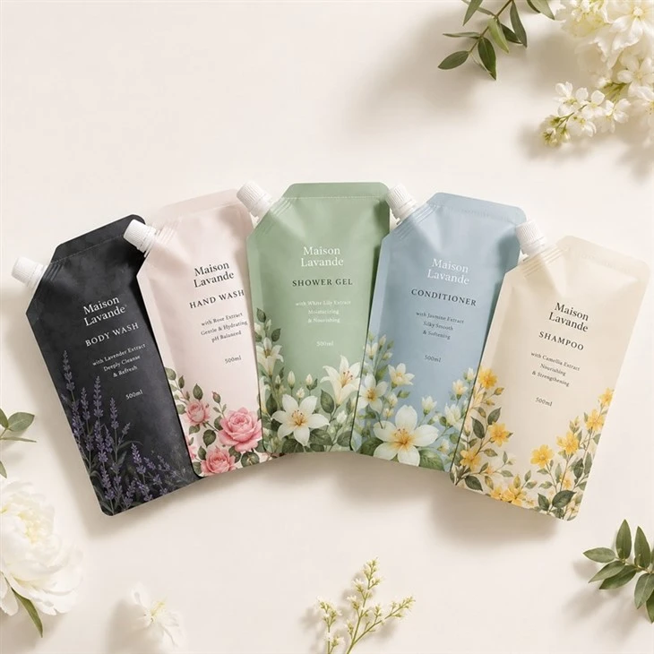 Double PE Liquid Pouches factory